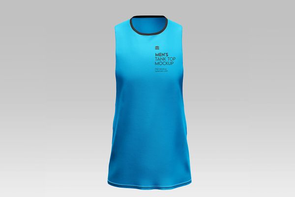 男生运动背心样机mockup3组缩略图 男生运动背心样机mockup3组