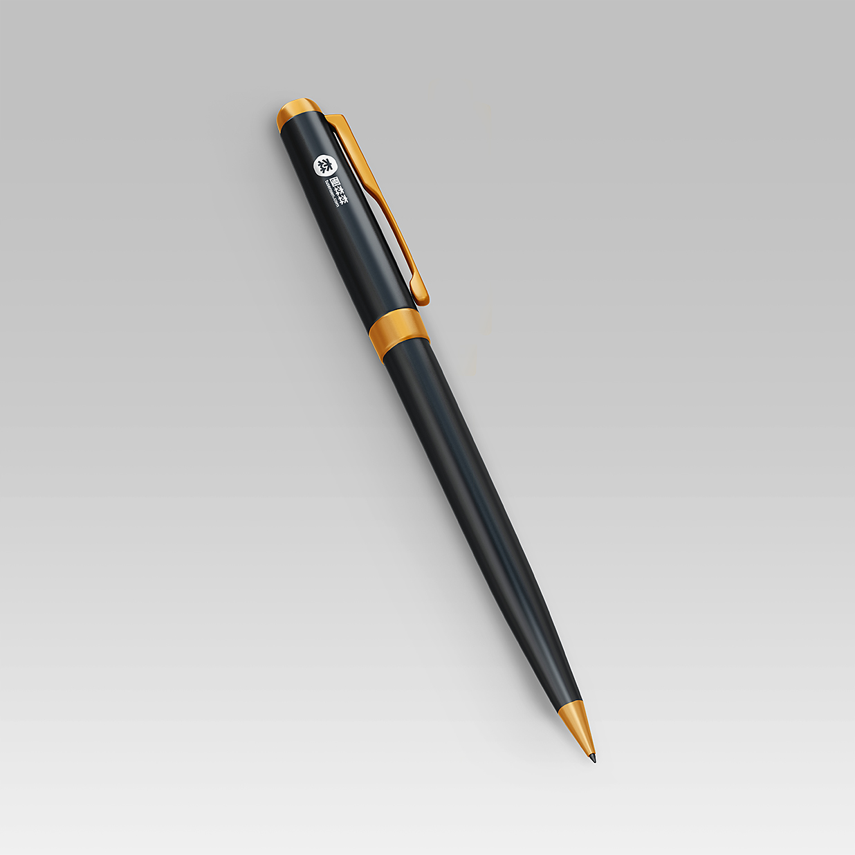 精致的圆珠笔样机mockup3组插图1
