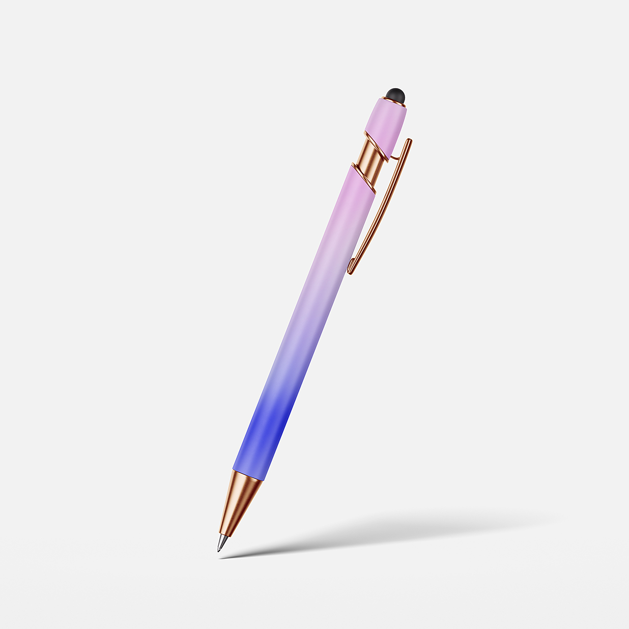 带触控头的圆珠笔电容笔样机mockup4组插图1