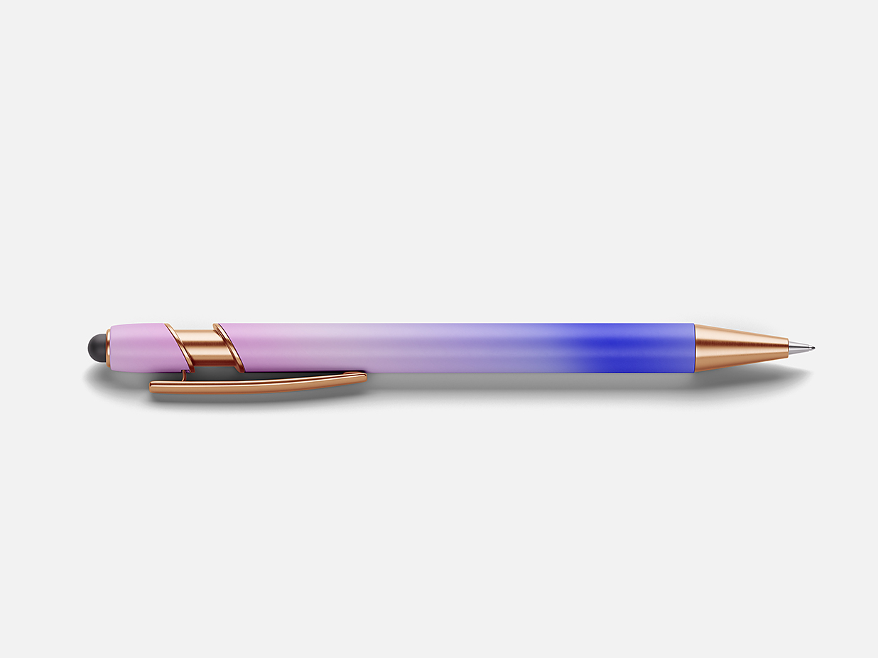 带触控头的圆珠笔电容笔样机mockup4组插图3